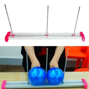 양면형 인치센치측정 풍선조절자 고무풍선사이즈측정기 사이저기