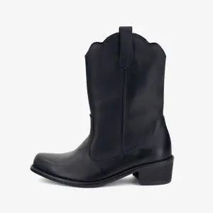 [보리보리/아이들]617 키즈 & 맘 소가죽 웨스턴 부츠 - 블랙