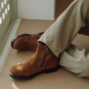 [보리보리/아이들]2508 키즈 & 맘 스웨이드 앵클부츠 - 카멜