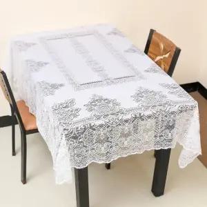 레이스 4인용 망사식탁보 테이블보 테이블보 망사식탁보