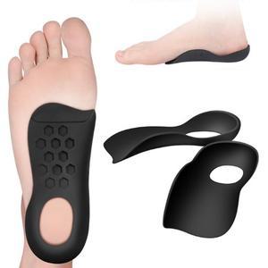 오다리 교정 보조 기능성 평발 아치 깔창 뒤꿈치 패드 족저근막염