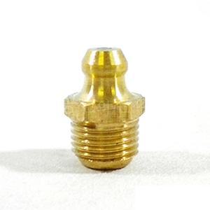 일자형 구리스 니플(10개) 신주 닛블 6A 1/8인치 직선형 니쁠 주입기 건 펌프 삽입용 연결 부품