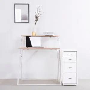 [가구느낌] 철제서랍장 4단 수납장