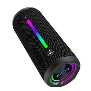 X10MAX 휴대용 35W AUX 스피커 지원 입력 조명 블루투스 사운드바 SD RGB USB