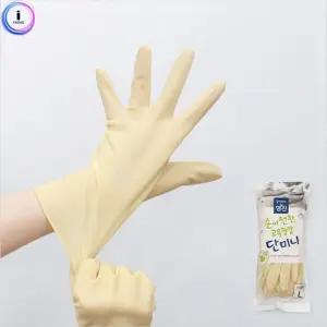 c39 명진 단미니고무장갑10켤레 색상랜덤/고무/장갑/라텍스/주방/용품/작업/청소/미니/특대/작업용/음식