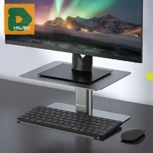 컴퓨터선반 받침대 노트북 받침 높이 싱글 데스크탑 모니터 사무실 책상 거치대 스탠드 모듈 상단 테이블