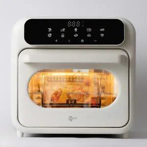 휴라이프 에어프라이어 오븐형 24L 대용량 JSK-G02 화이트베이지