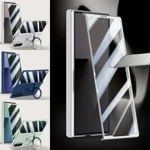 갤럭시 Z폴드7 사생활보호 강화 액정 전면 풀커버 맥세이프 호환 링 그립 힌지 보호 제트폴드 폴더 케이스