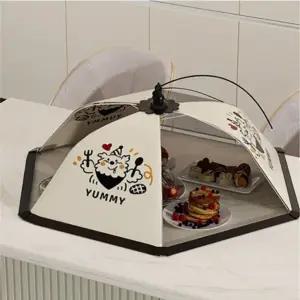 강아지 요리사 캐릭터 접이식 밥상 덮개 밥상보 (WFJCING)