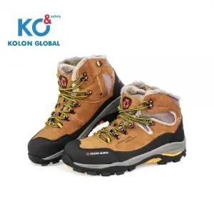 코오롱 F69W 방한안전화 6in 장목 털안전화 겨울 보온