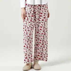 집들이선물 라운지웨어 헬로키티 산리오 잠옷바지 귀여운 파자마 홈웨어 순면 실내복