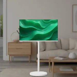 아트박스/와이드뷰 스마트TV 43 FHD 이동식 삼탠바이미V2 셋트 택배출고