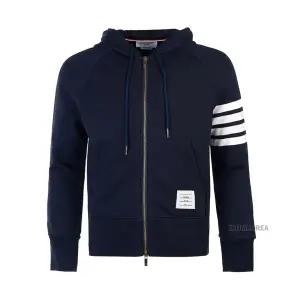 [롯데백화점]톰브라운 FW25 남성 루프백 4바 후드 집업 MJT022H 00535 461