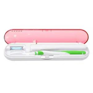 (핑크) 휴대용 UV 칫솔 살균기 (핑크)/칫솔소독기/개인용칫솔/1인용/UV/여행용/휴대용/기숙사/사무실