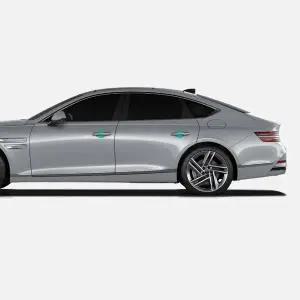 자동차보호필름 제네시스 페이스리프트 PPF필름 도어컵 G80 (WFJHNWP)