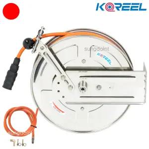 국산 KOREEL 스텐 자동 에어릴 800N SUS (내경/8mm 외경/12mm) 에어호스릴