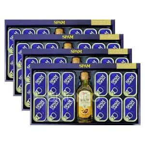 25년 CJ 스팸 스위트EM호 4입 명절 선물세트 올리고당 스팸 단체 기업 설날 추석