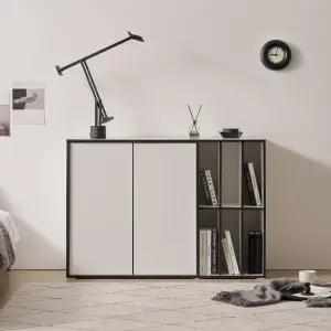 보루네오 마르체 바움 1200 와이드 LP보관 감성 수납장 BOW538C (착불)