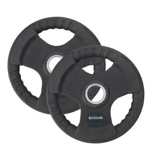 이고진 클럽용 고무 바벨 원판 10kg 2개 51D 역기운동 웨이트