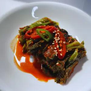 전라도 여수 돌산 갓김치 1kg 2kg 깊은 맛 전라도 명품 김치