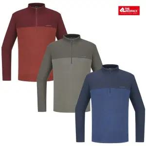 [레드페이스 본사] 남성 파워마이크로짚티셔츠 REWMTSW24013