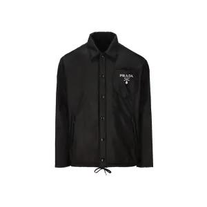 [PRADA] 25FW 로고 패치 리나일론 패딩자켓 블랙 SGN914 107L F0002