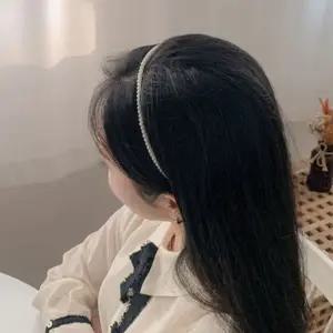 GGD 미니 진주 펄 헤어 밴드 머리띠-W9DE9C9