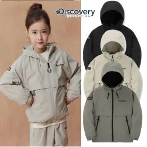 [롯데백화점]디스커버리익스페디션 디스커버리키즈 DKTR7A046 	키즈 윈터 라이프 우븐 트레이닝 후드 자켓