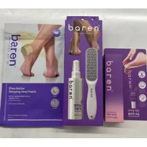 아기발 실속 세트 바렌 발각질지우개 홈세트 + 힐밤 40ml 힐 패치 10개입