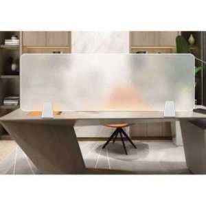 사무실가림막 책상가림판 칸막이 반투명보드 책상가리개 그레이600 학원 1mx1 5m