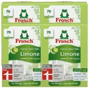 프로쉬 클래식 식기세척기 세제 그린레몬 타블렛 15g 70개입 1.05kg 4개