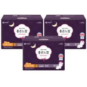 울트라 좋은느낌 날개형 오버나이트 14입 3개