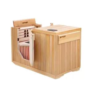 뉴젠 사우나 반신욕기 허브미라이프 히노끼