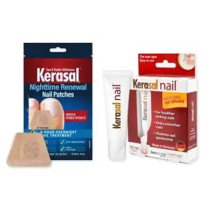 케라셀 나이트타임 패치 14매 + 케라셀네일 10ml 손발톱영양제 손발톱 강화제
