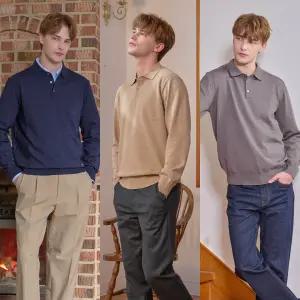 워모 25FW 카라 니트 3종