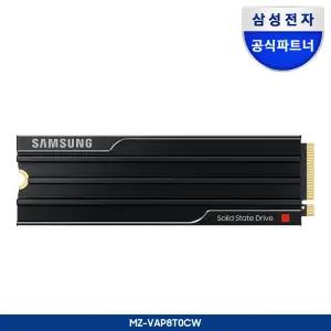 삼성전자 SSD MZ-VAP8T0CW 9100 PRO 히트싱크 M.2 PCIe NVMe 8TB [나사제공]