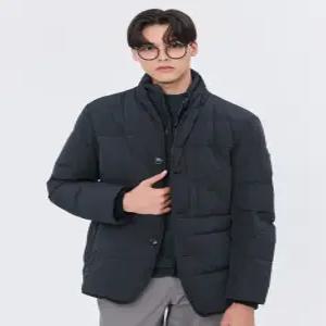 헤지스 남성 24FW [스테디셀러] 차콜그레이 다운자켓 WHJA4D532CG