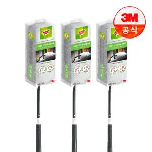 [3M]뉴 다용도 먼지떨이/브러쉬 롱핸들 + 리필 2입 X 3개