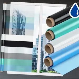 유리창 창문 필름 열차단 썬팅지 유리창 창문 필름 불투명 베란다 무점착 단열 결로방지 뽁뽁이 스티커