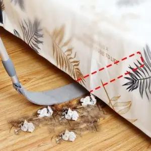 침대밑청소 틈새 밀대 걸레 패드2개 극세사밀대 극세사걸레 틈새걸레 틈새청소밀대