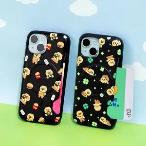 아트박스 카카오프렌즈 카카오 아이폰17 럭키버거 투카드 맥세이프 케이스