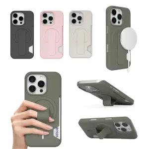 맥세이프 핑거 그립 카드 케이스 아이폰17/16/15/14 에어 프로 맥스 갤럭시 S25/S24 울트라 플러스