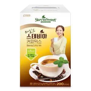 펄세스 마일드 스테비아 커피믹스 9.5g 200개입