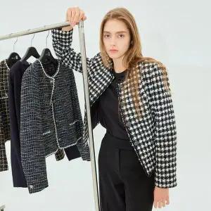 [하프클럽/S쏠레지아]에스쏠레지아 하운드투스 자켓 SOOAWJK090