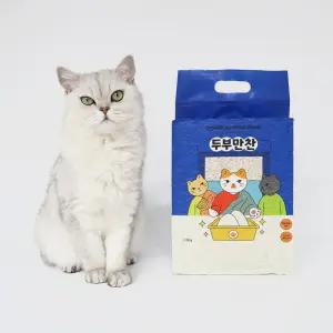 두부만찬 프리미엄 고양이 두부모래 7Lx6개