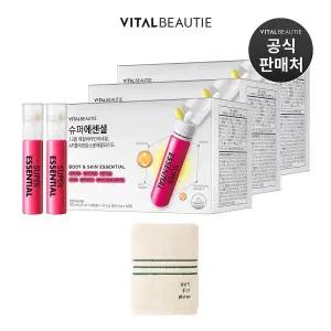[바이탈뷰티][SSG특급] 슈퍼에센셜 28일분 3세트 + TWB 수건 추가증정