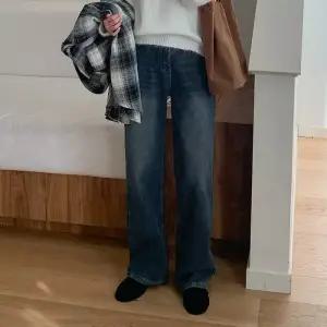 [코코블랑] 르먼 밍크기모 데님 팬츠(숏,롱)