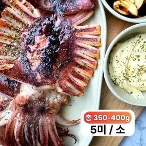 [국내원양]짜지않고 촉촉한 몰먹지 반건조오징어 소 5미- 구룡포 해풍 최상급 피데기(총350-400g)