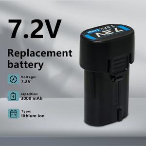 1500mAh3000mAh 도구 Makita 호환 7.2V 3000mah BL7010 BL0715 DF010 7.24 1943552 용 18650 리튬 배터리.