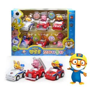 뽀로로 꼬마자동차 6종세트 미니카 자동차